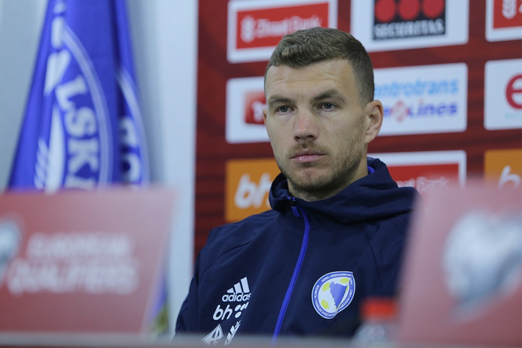 Džeko: Želimo da se plasiramo na veliko takmičenje i obradujemo navijače