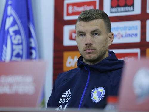 Džeko: Želimo da se plasiramo na veliko takmičenje i obradujemo navijače