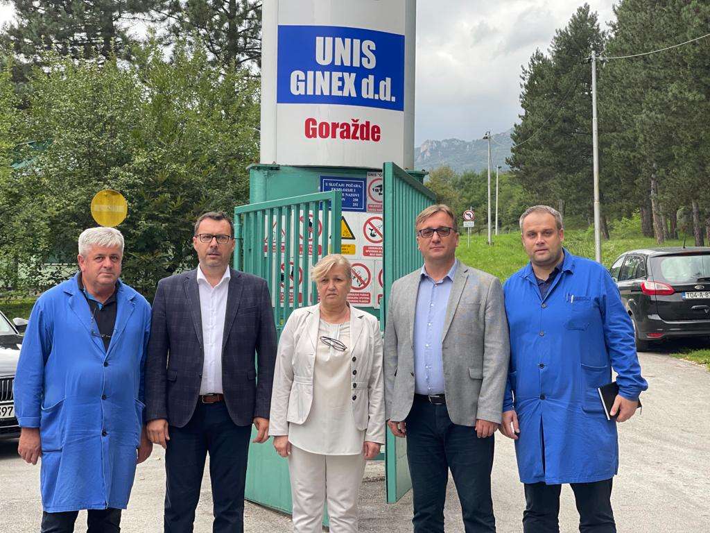 Džindić: Rezultate kao u 'Ginexu' očekujemo i u drugim fabrikama namjenske industrije