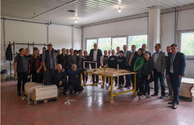 Džindić u TRZ Hadžići: Novi milionski ugovori, zaposleno 120 novih radnika