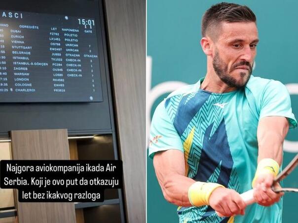 Džumhur bijesan na kompaniju Air Serbia: Najgora aviokompanija ikada