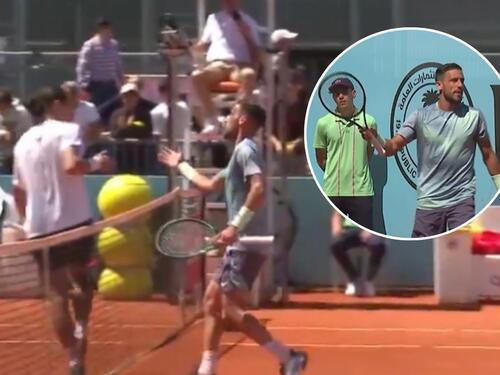 Džumhur protivniku zaprijetio šamarom, pa poručio: Ne volim da ispadam budala