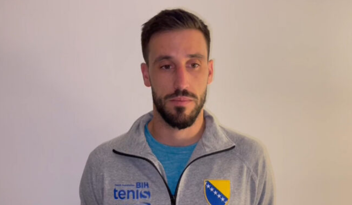 Džumhur: Teško nam je zbog poraza, ali možemo biti ponosni jedni na druge