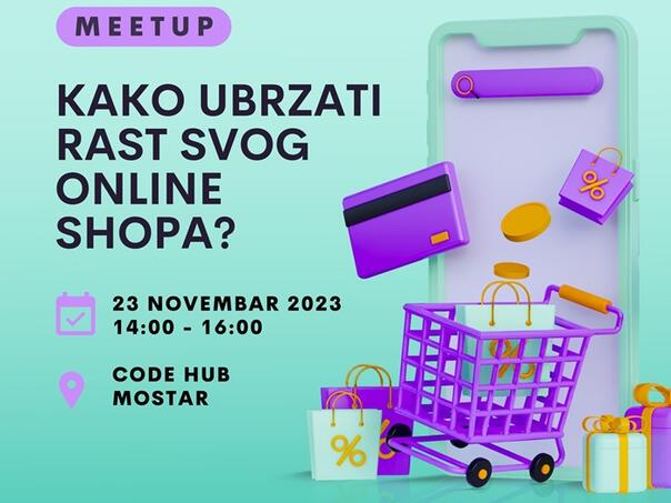eComm meetup u Mostaru 23. novembra