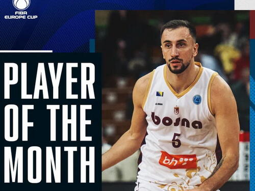 Edin Atić MVP februara: Vođa Bosne na putu do četvrtfinala