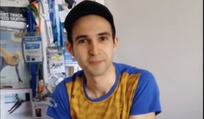 Edin Branković u kampanji #BeActiveAtHome