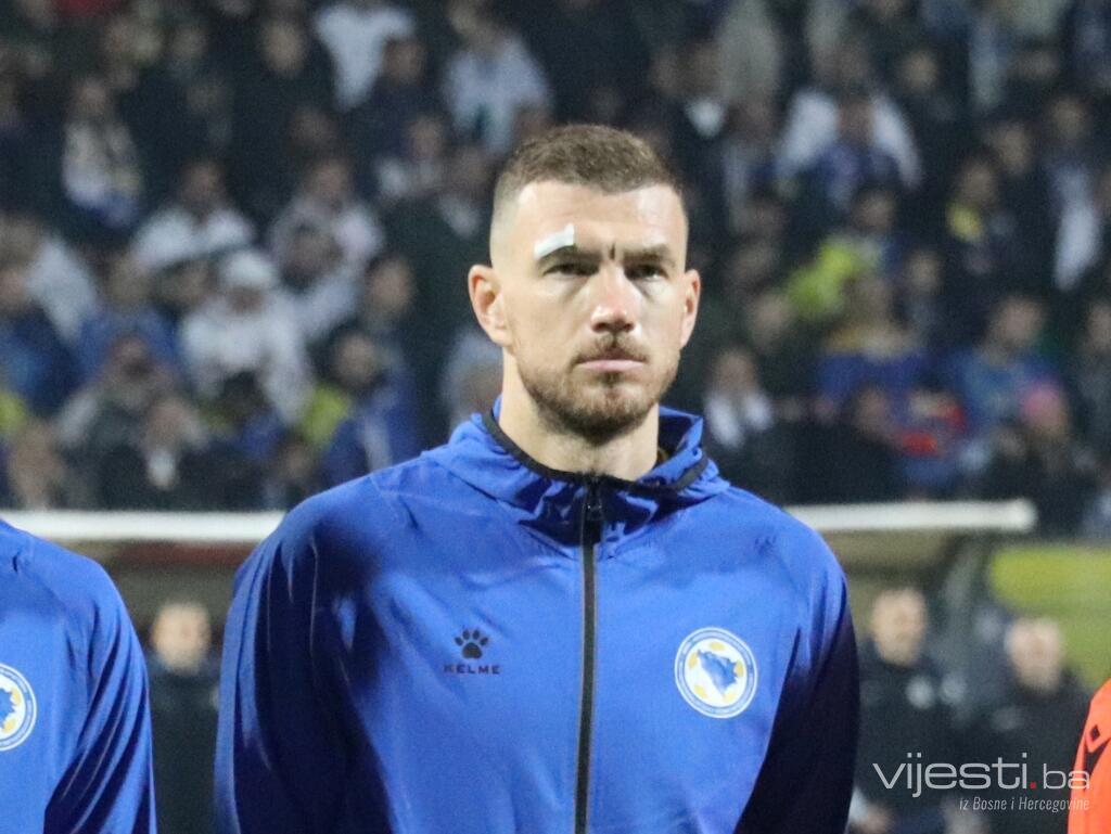 Edin Džeko ne dolazi na okupljanje reprezentacije BiH