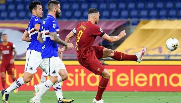 Edin Džeko s dva pogotka donio pobjedu Romi