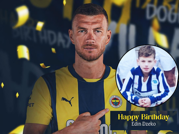 Edin Džeko slavi 39. rođendan!