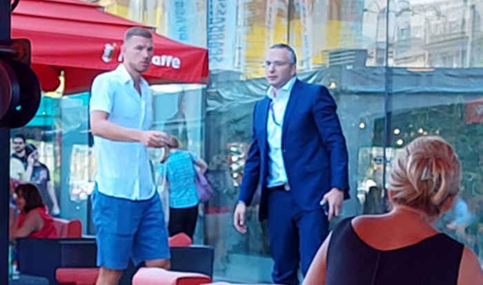 Edin Džeko vrijeme provodi u rodnom Sarajevu