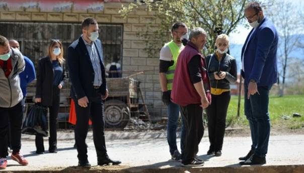 Efendić obišao radove u Dobroševićima