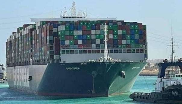 Egipat ne dopušta "Ever Givenu" napuštanje zemlje, traži milijardu dolara odštete