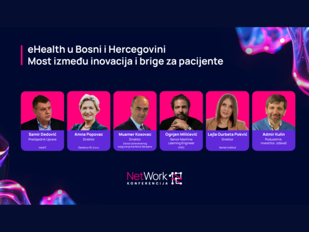 eHealth u BiH - most između inovacija i brige za pacijente na NetWork 12 konferenciji