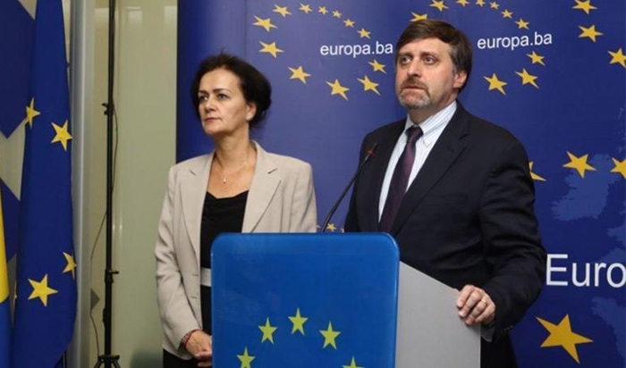 Eichhorst i Palmer danas stižu u Bosnu i Hercegovinu 