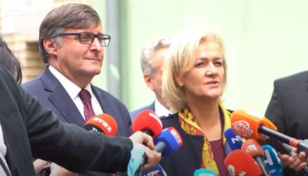 Einchorst razgovarala s Dodikom, Čovićem i Izetbegovićem: Stiže u BiH s Palmerom