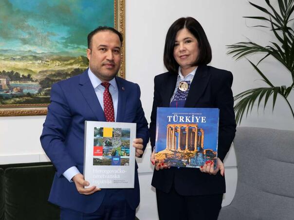 Ekinci i Buhač o mogućnostima uspostave redovne aviolinije Mostar-Istanbul