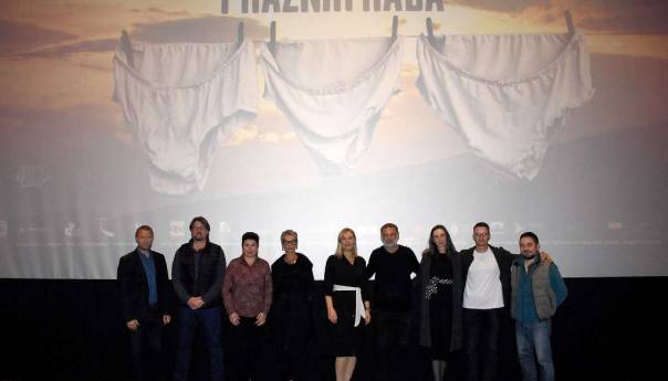 Ekipa filma 'Praznik rada' Pjera Žalice pozdravila i publiku u Zenici