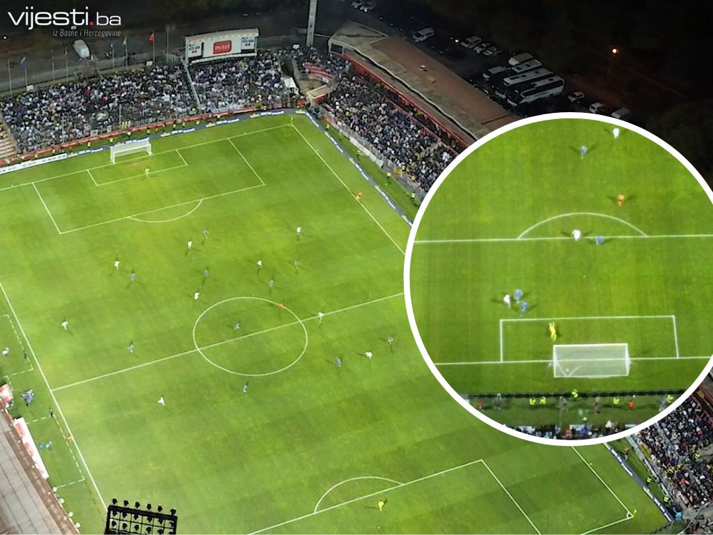 Ekskluzivni snimci: Pogledajte golove Ronalda i Fernandesa iz zraka