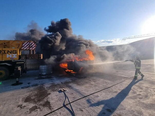 Eksplozija na mostu Počitelj, intervenisali vatrogasci