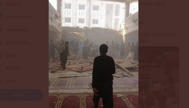 Eksplozija u džamiji u Pakistanu, 28 mrtvih, 150 ranjenih