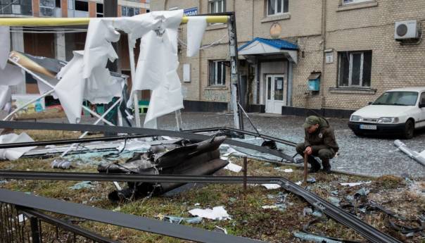 Eksplozija u Kijevu, ulice prekrivene krhotinama