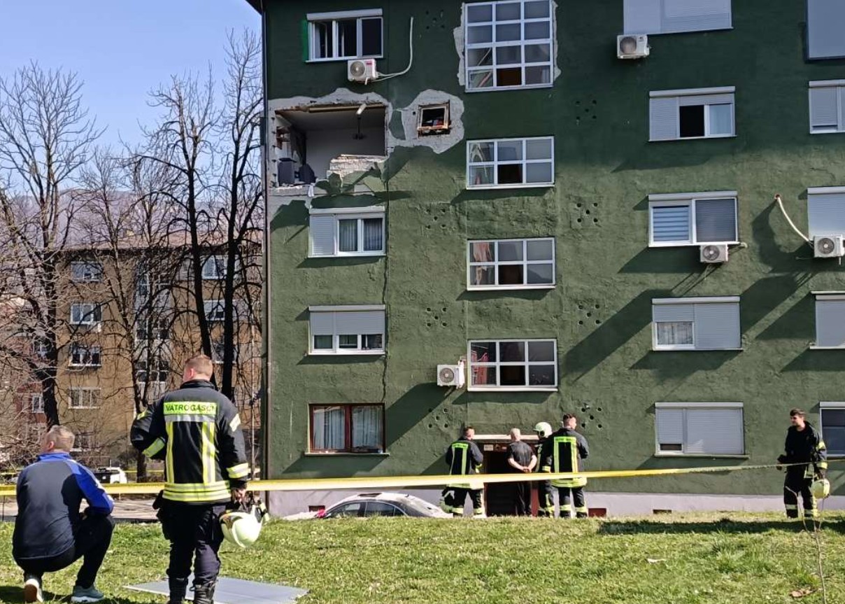 Eksplozija u Zenici, teško povrijeđen bračni par