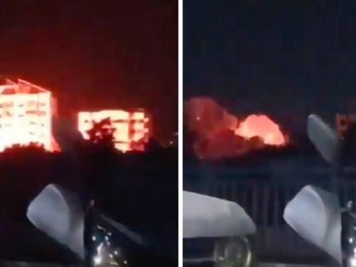 Eksplozije širom Bejruta: Zgrada nestala u par sekundi