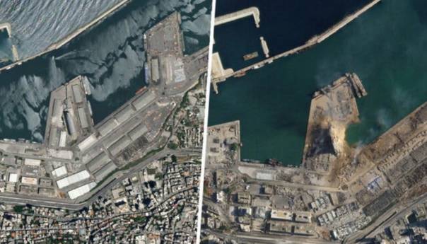 Ekspolozija u Bejrutu napravila krater dubine 43 metra