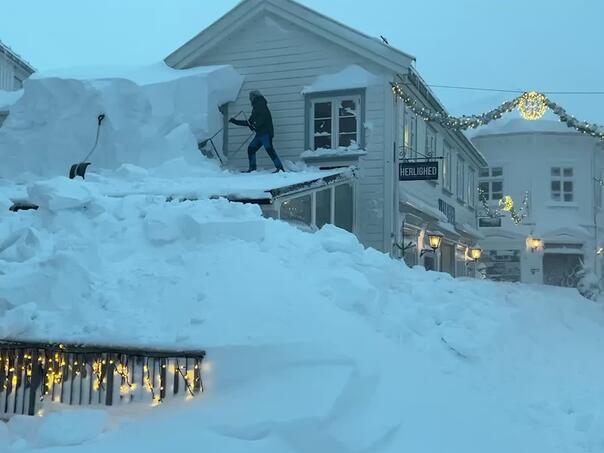 Ekstremne hladnoće i oluje u Evropi, izmjereno -43°C
