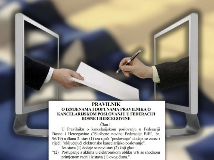 Elektronsko poslovanje stiže: Novi Pravilnik o kancelarijskom poslovanju u FBiH