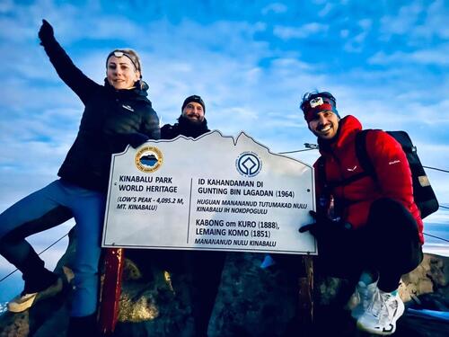 Elma Kablar, Miran Stambol i Senad Dorić popeli se na najvišu planinu u jugoistočnoj Aziji