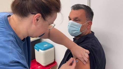 Elmedin Konaković se vakcinisao u Zetri