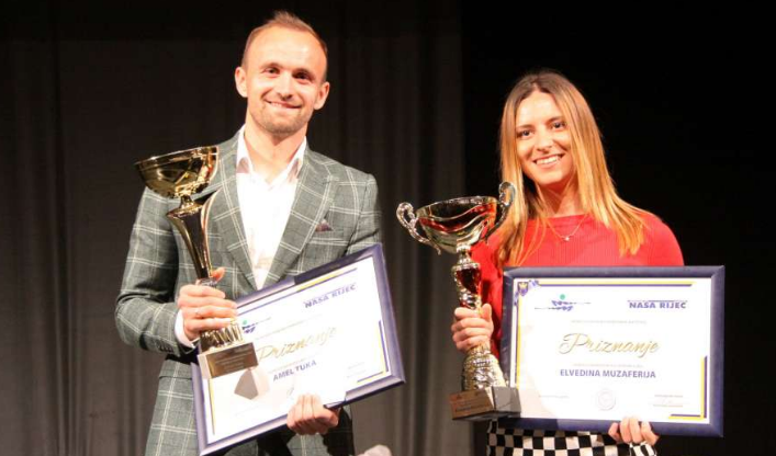 Elvedina Muzaferija i Amel Tuka najbolji sportisti ZDK-a za 2021. godinu