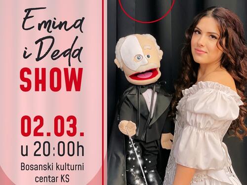 'Emina i Deda Show' u BKC-u 2. marta