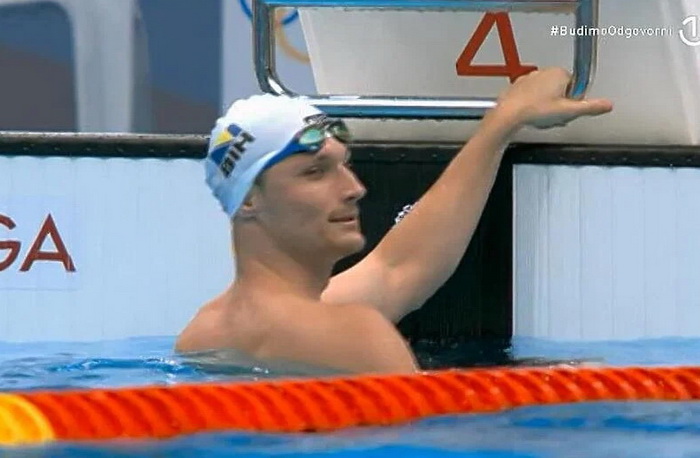 Emir Muratović zauzeo 42. mjesto na 50 metara slobodnim stilom