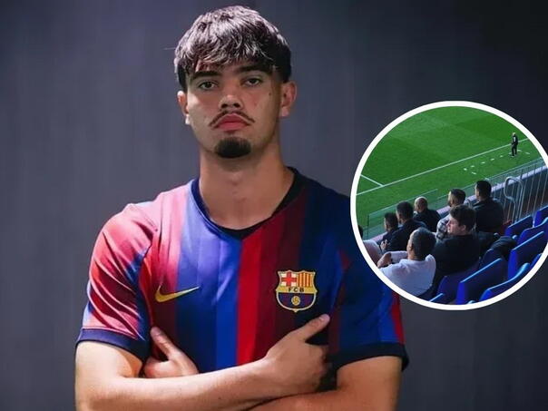 Emir Spahić uživo gledao talenta Barcelone Mirzu Ćatovića