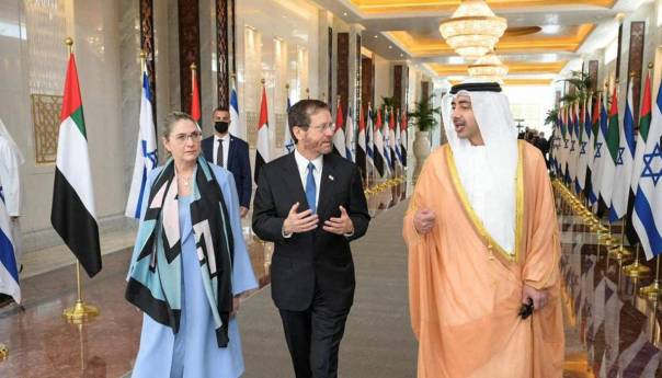 Emirati presreli raketu jemenskih Huta ispaljenu tokom posjete izraelskog predsjednika