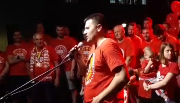 Emotivan govor Dudića i snažna poruka navijačima Veleža