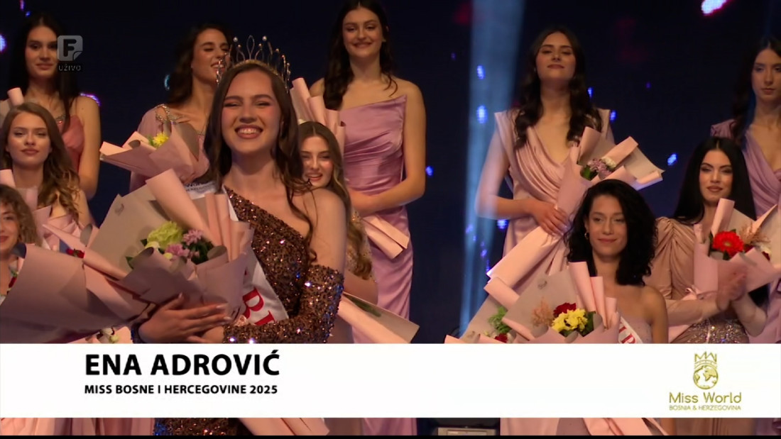 Ena Adrović iz Živinica izabrana za Miss BiH