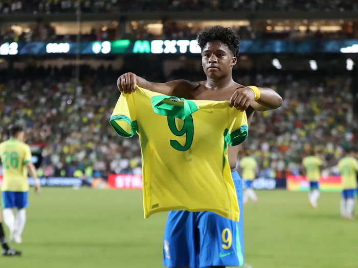 Endrick pogotkom u 97. minuti donio Brazilu pobjedu protiv Meksika