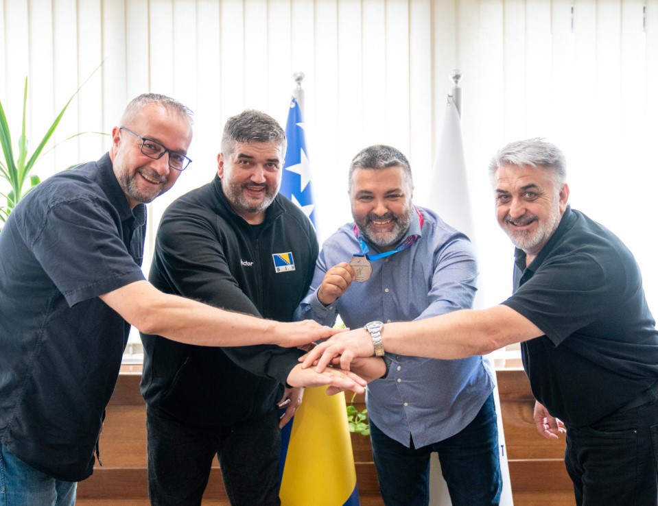 Energoinvest upriličio prijem za viceprvake svijeta