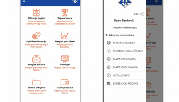 EPBiH pokrenula aplikaciju za kupce električne energije