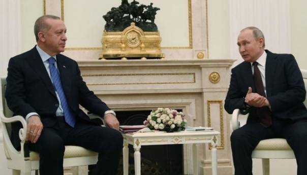 Erdogan na sastanku s Putinom: Odluke koje donesemo će rasteretiti region