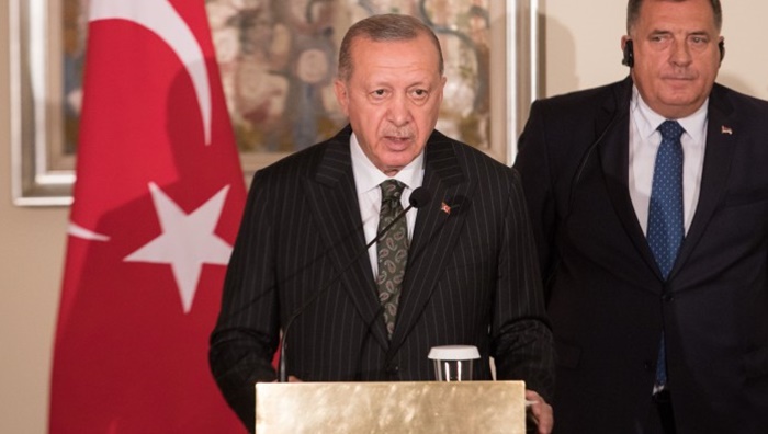 Erdogan: Podrška BiH i njenom euroatlanskom putu