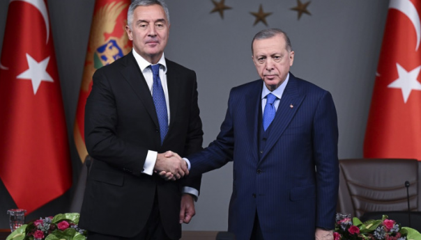 Erdogan s Đukanovićem: Odnosi na najvišem nivou