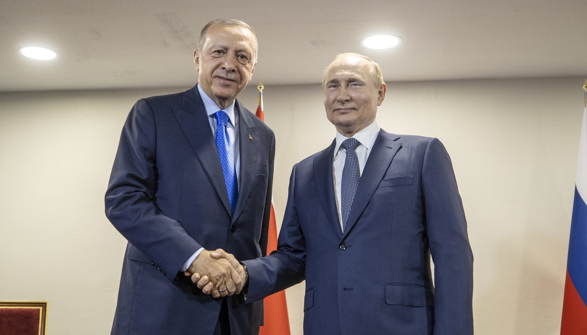 Erdogan s Putinom: Stav ruske strane pozitivan i konstruktivan