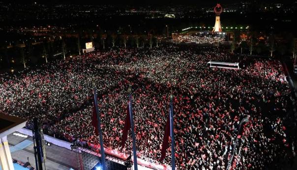 Erdogan se obratio u Ankari: Vrijeme je da se ujedinimo