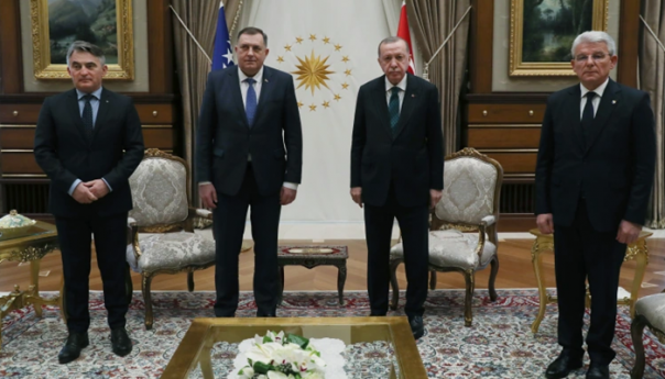 Erdogan najavio sastanke sa članovima Predsjedništva BiH