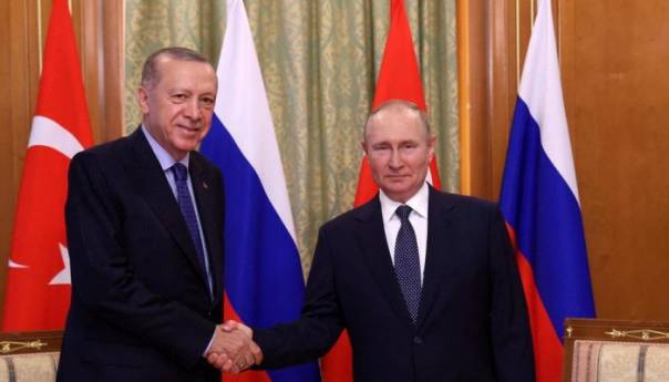 Erdogan telefonom razgovarao s Putinom: U fokusu žitarice i elektrane Zaporožje