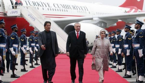 Erdogan u dvodnevnoj posjeti Pakistanu